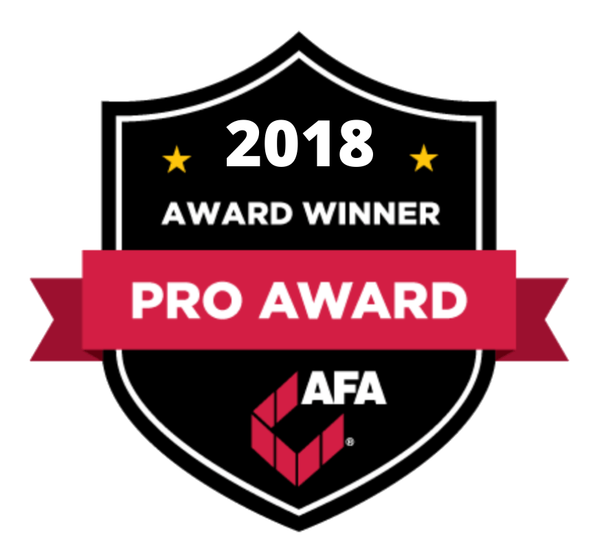 2018 AFA Pro Award
