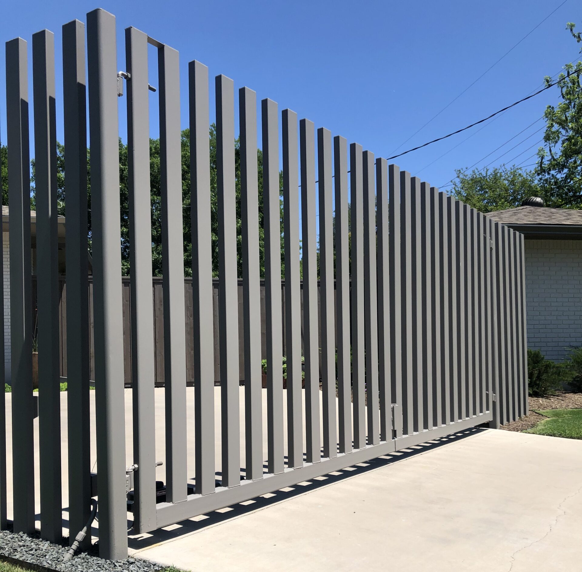 metal swing gate