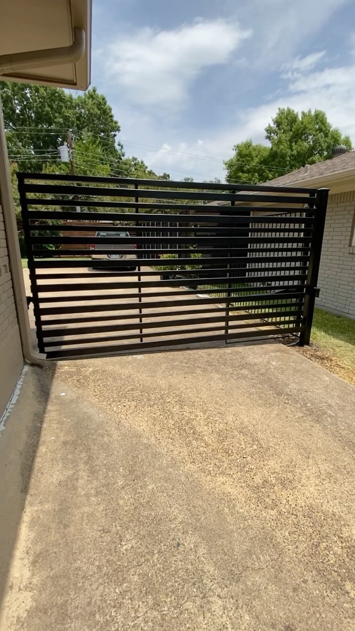 Out with the old, in with the new! Don’t underestimate how much a custom gate can upgrade your home’s look! With many design options, you can customize it to your liking! Ready to get started on your custom gate? Contact us!

#moderngate #moderngates #metalgates #metalgate #custommetalgate #customgates #uniquegates #uniquegates #custommetalgates #gatesofinsta #dallasgates #dallascustomgates #dallascustommetal #dallasmetalworks #dallasmetalwork #dallasmetalfabricator #dallasmetalfabricators #dallasmetalfabrication #dallascontractor #dallascontractors #dallasconstruction #dallassmallbusiness #dallasbusiness #texasconstruction #texasmetalfabricator #texasmetalwork #texascustomwork #texasgates #customgates