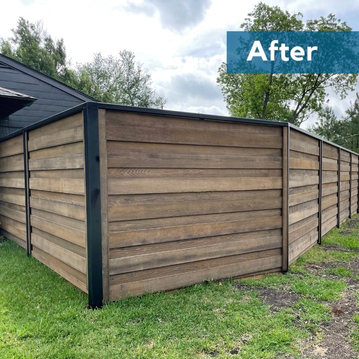 Transforming spaces is what we do! We love new challenges and get inspiration from unique and modern spaces. We prefer using clear cedar for wood fences because it offers a cleaner and more modern look than other wood types. What do you think? Do you like this transformation? Share your thoughts! 👍❤️

#cedarfence #clearcedar #clearcedarfence #dallasfence #dallasfencing #texasfence #texasfencing #texaswoodwork #dallaswoodwork #dallascustomwork #texascustomwork #texasconstruction #dallasconstruction #dallastx #dallassmallbusiness #dallascontractor #texascontractor #bhfyp #customfence #customfencing #woodfences #woodfencing #modernfence #modernfencing